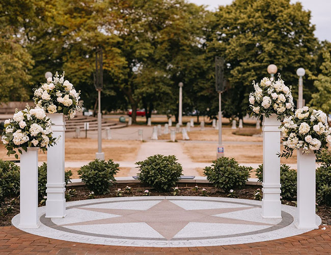 Flowers For The Wedding Ceremony